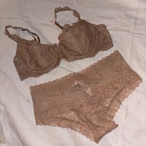 Victoria Secret Balconette Bra Set